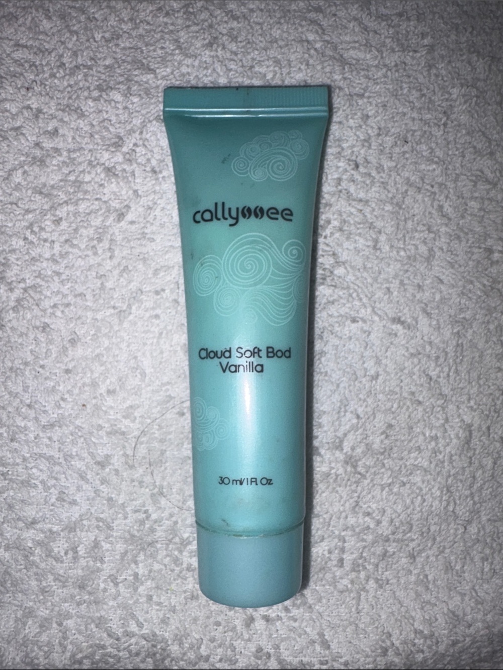 Callyssee Cloud Soft Bod Vanilla Travel Tube - Aqua